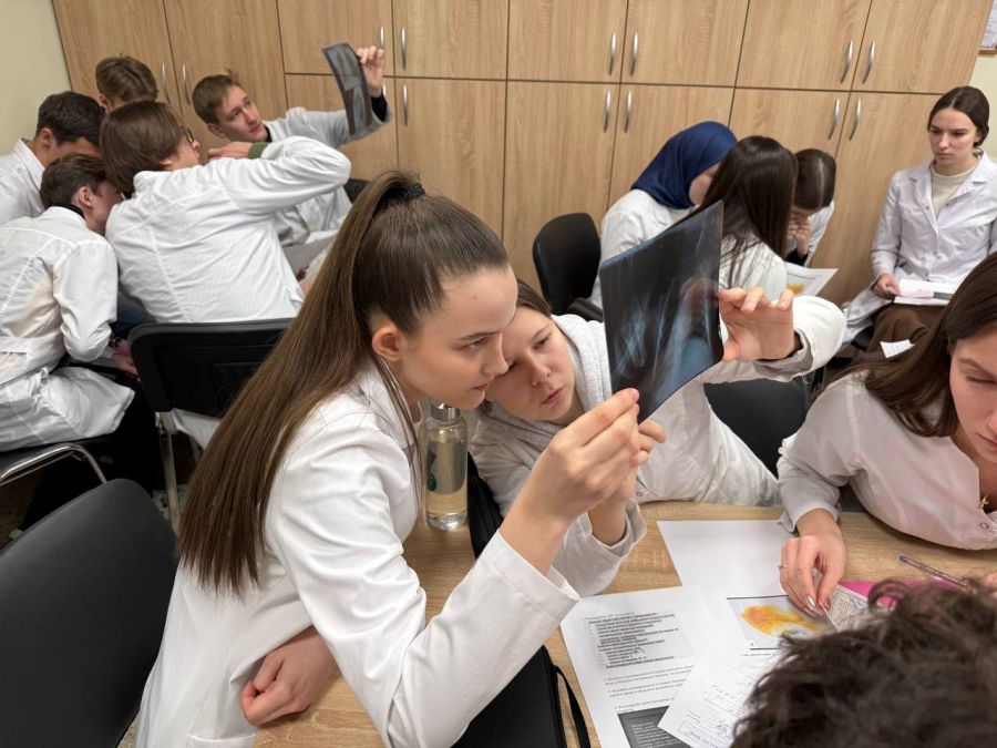 Состоялся финал первой межкафедральной олимпиады по пропедевтике внутренних болезней