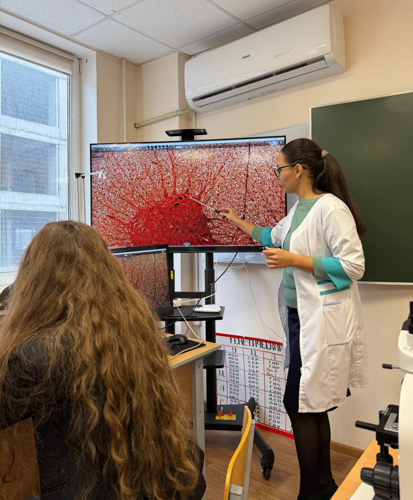 Кафедра биологии открыла двери школьникам в рамках «Университетских суббот»