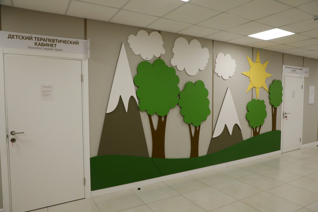 «Там лес и дол…»: маленькие пациенты поликлиники ВолгГМУ, записавшись к врачу, попадают в сказку