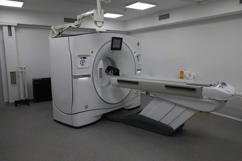 Клиника №1 ВолгГМУ стала одной из трех медицинских организаций страны, куда поступил суперсовременный компьютерный томограф на 256 срезов