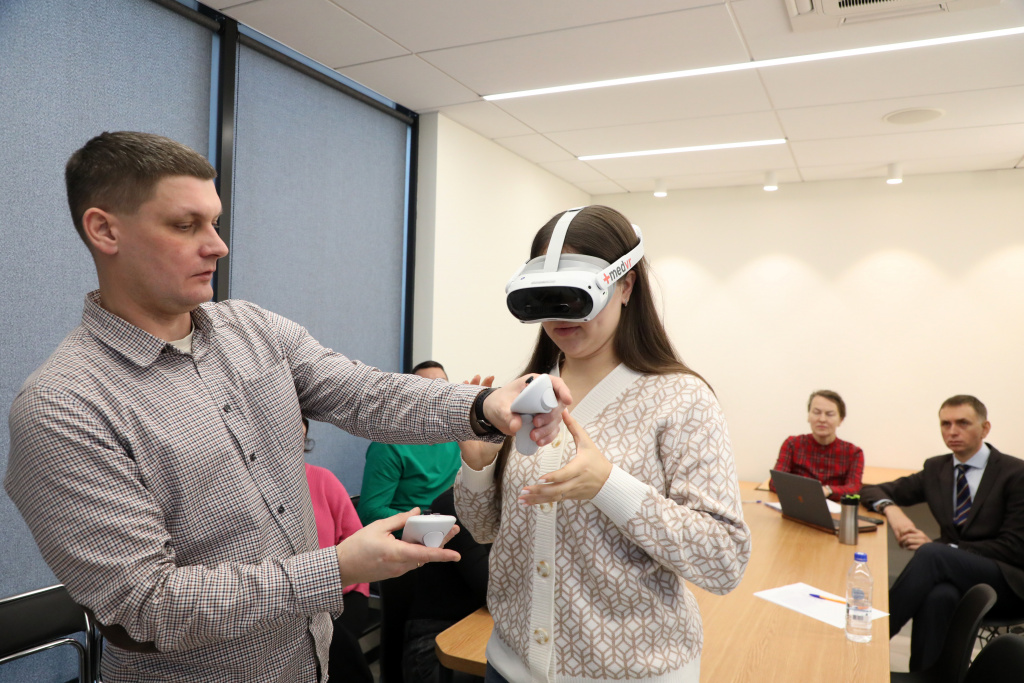 В ВолгГМУ продолжается внедрение в образовательный процесс VR-технологий
