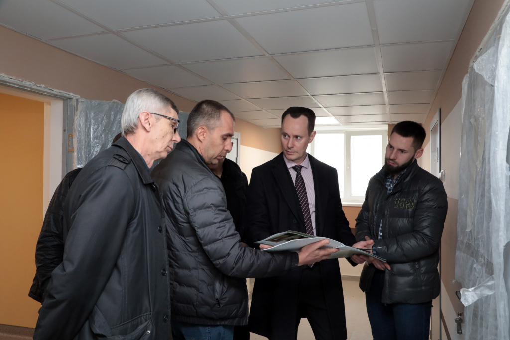 Ремонт общежитий ВолгГМУ