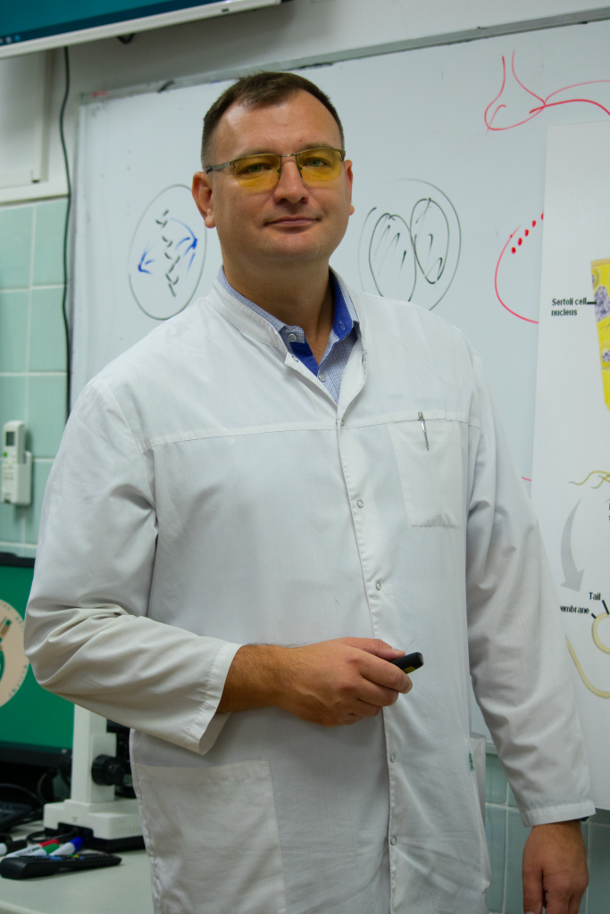 Валерий Загребин, заведующий кафедрой гистологии, эмбриологии, цитологии