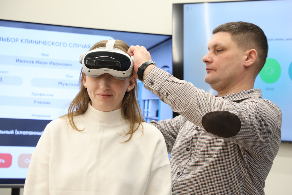 В ВолгГМУ продолжается внедрение в образовательный процесс VR-технологий