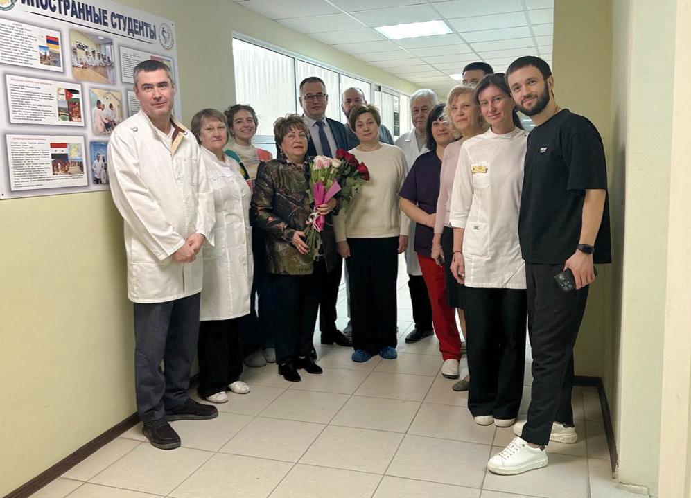 Профессор ВолгГМУ Данилина отмечает юбилей