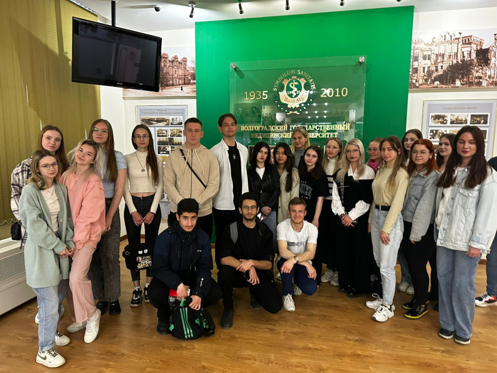 Студенты ВолгГМУ отпраздновали Международный день музеев