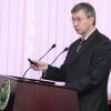Декабрьское заседание Ученого совета ВолгГМУ 2014 года. О реализации проекта по созданию Волгоградского лекарственного кластера в 2014 году и о плане мероприятий на 2015 год рассказал проректор по инновационному развитию, профессор А.А.Озеров