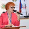 Наталья Николаевна Косинова, профессор кафедры экономики и менеджмента ВолгГМУ, доктор экономических наук выступила с научным докладом «Государственно-частное партнерство в развитии лечебно-оздоровительного туризма в России».